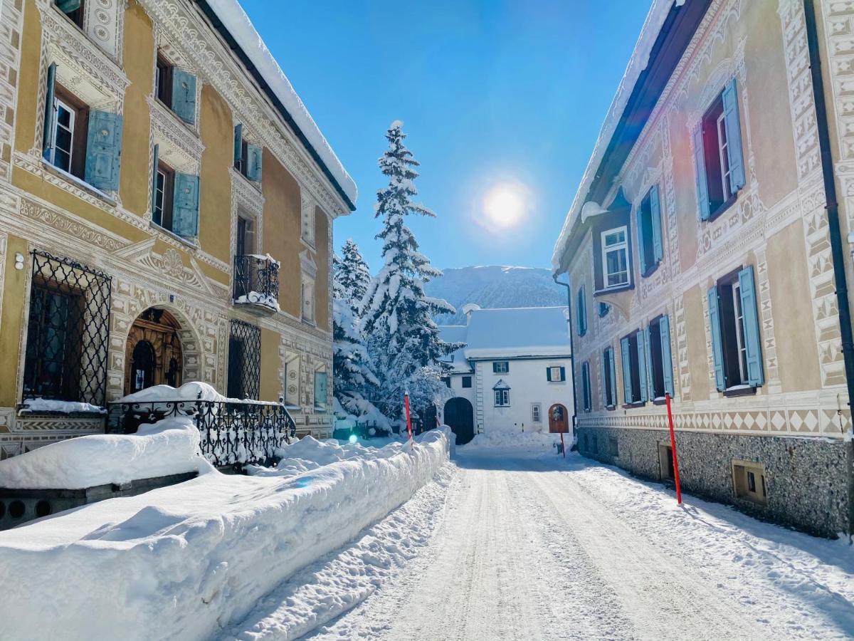 Historic Hotel Chesa Salis Bever Bagian luar foto